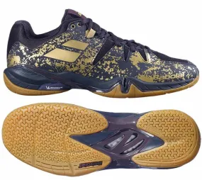 Babolat Shadow Spirit LTD Mens Badminton Shoes - Goldmine Black / Gold