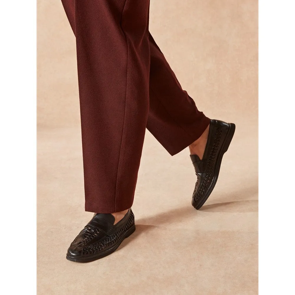 Black Bowie Loafers