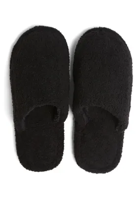 Black Cozy Slipper