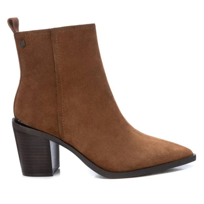 Carmela Suede Ankle Boot Camel