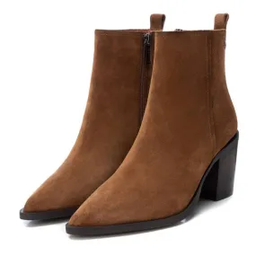 Carmela Suede Ankle Boot Camel