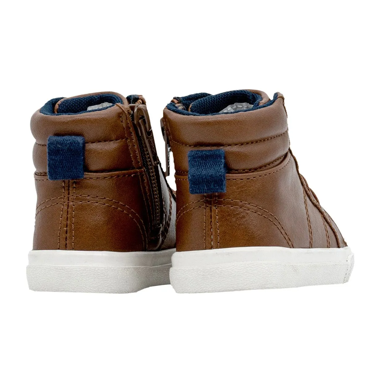 Cat & Jack Rylan Sneakers Leather Brown Colour For Kids