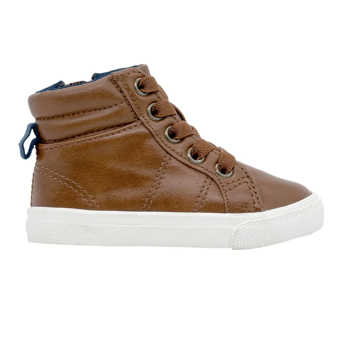Cat & Jack Rylan Sneakers Leather Brown Colour For Kids