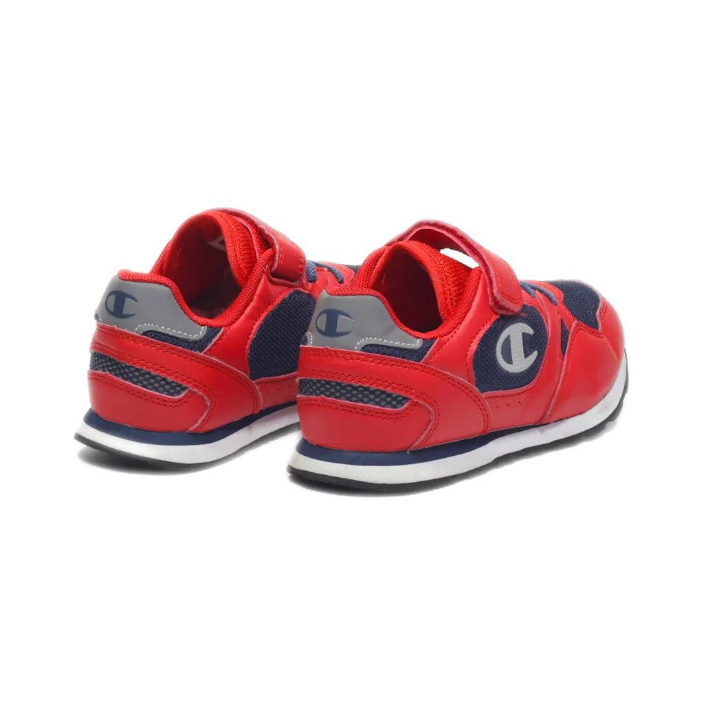 Champion Sneakers Leather Red Colour For Kids