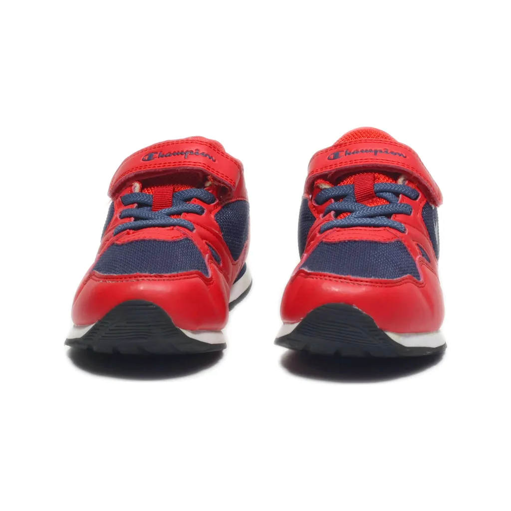 Champion Sneakers Leather Red Colour For Kids