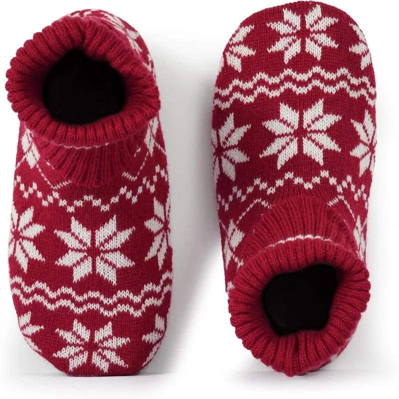 Christmas Print Slipper Socks – Cozy Festive Warmth