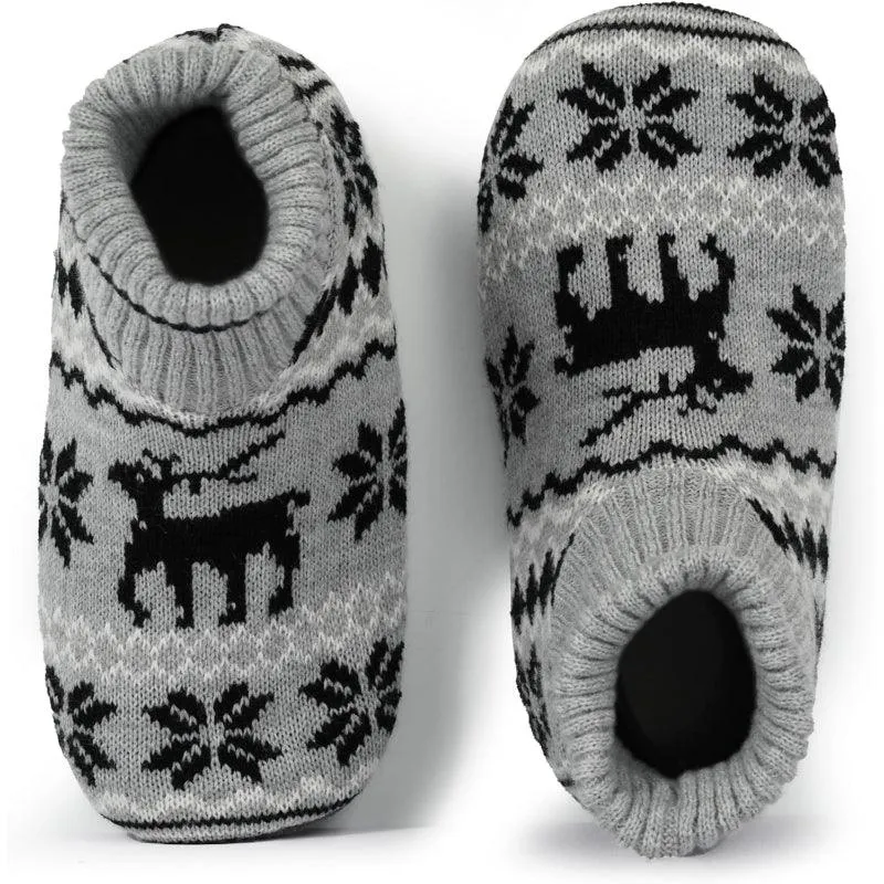 Christmas Print Slipper Socks – Cozy Festive Warmth