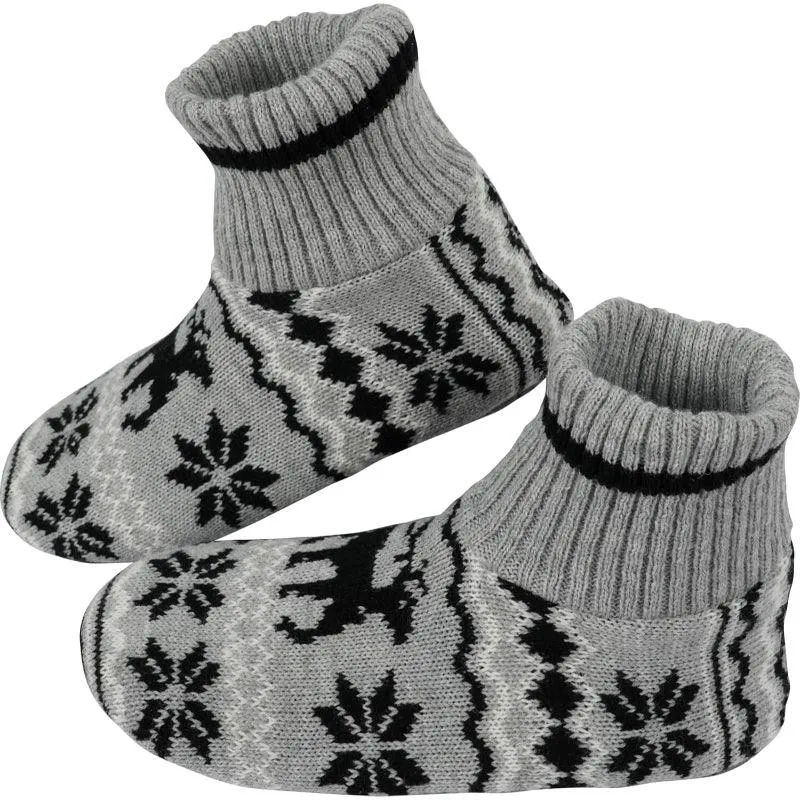 Christmas Print Slipper Socks – Cozy Festive Warmth