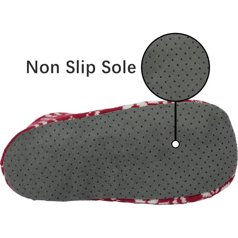 Christmas Print Slipper Socks – Cozy Festive Warmth