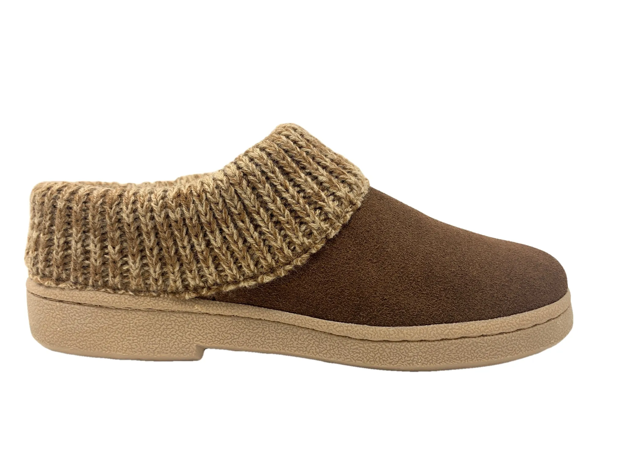 Clarks Women's Knitted Collar Clog Slipper