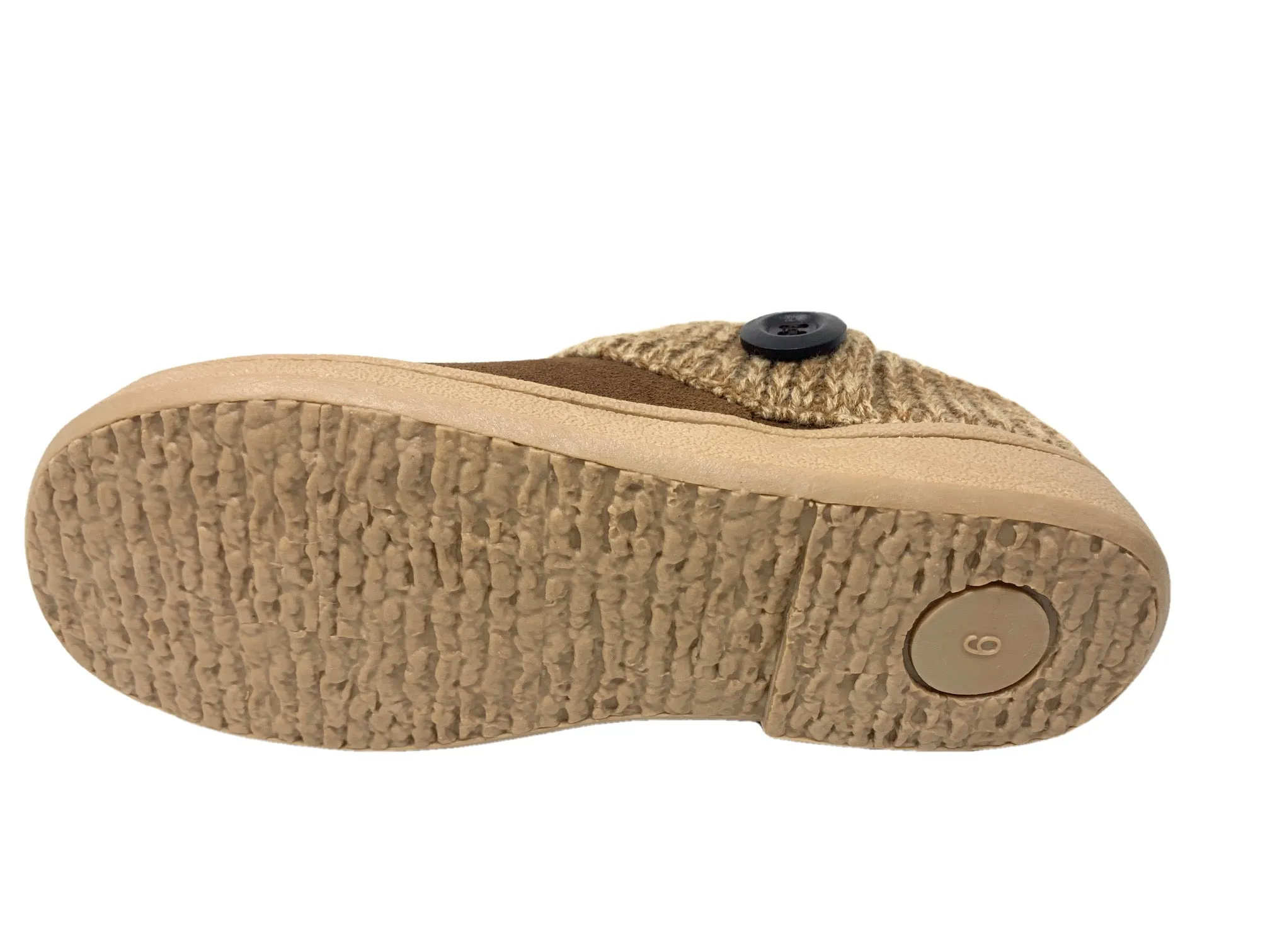 Clarks Women's Knitted Collar Clog Slipper