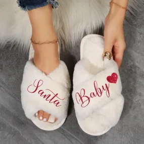 Cozy Christmas Slippers