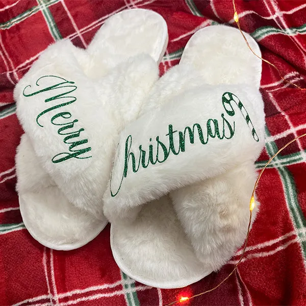 Cozy Christmas Slippers