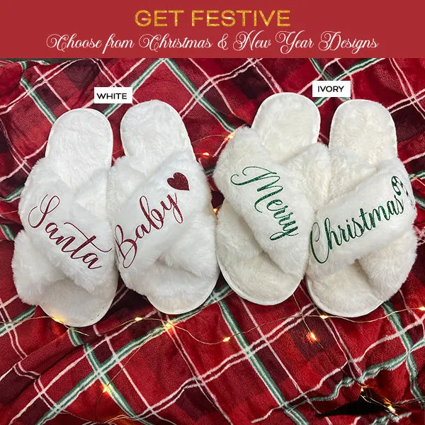 Cozy Christmas Slippers