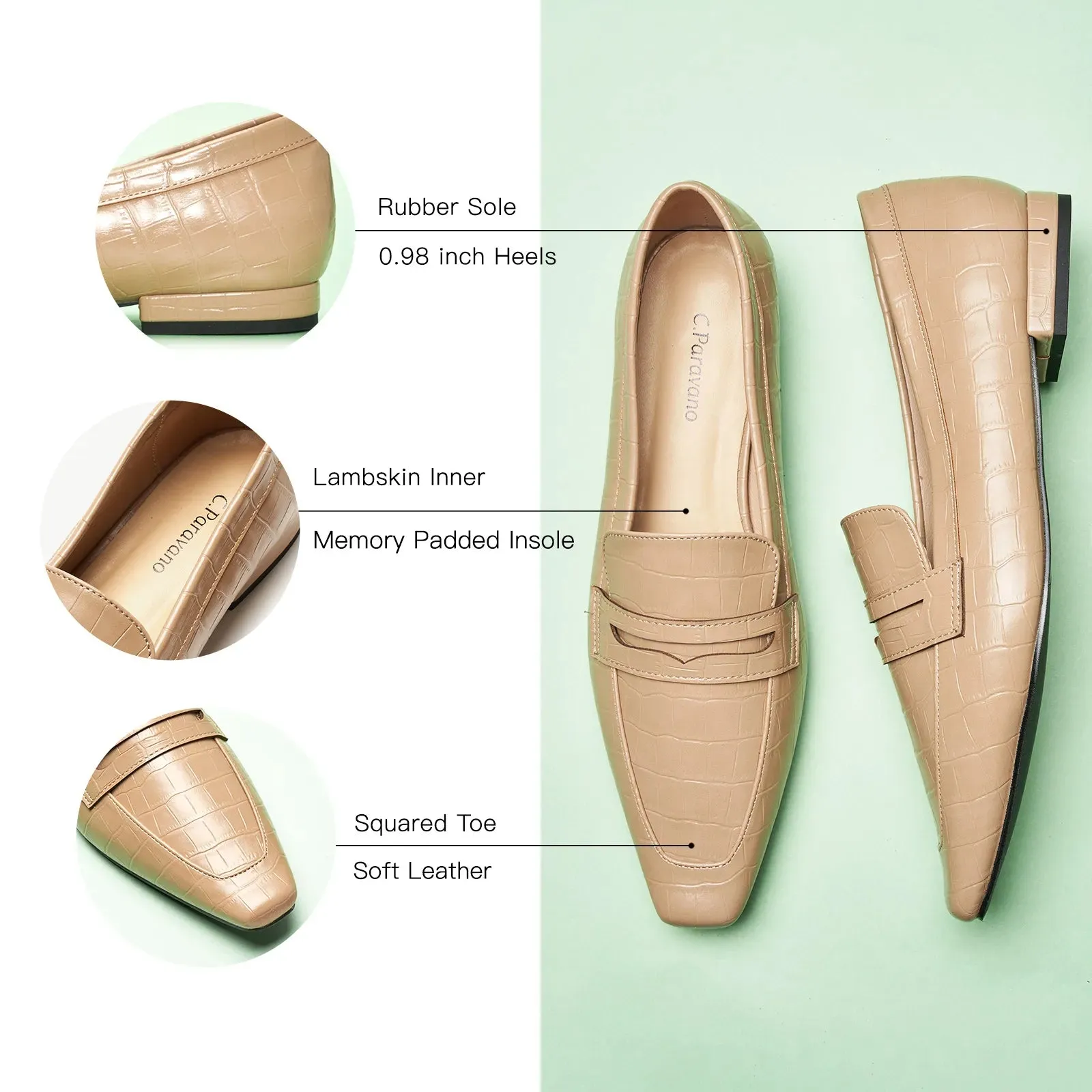 Crozzling Penny Loafers (Finoa)