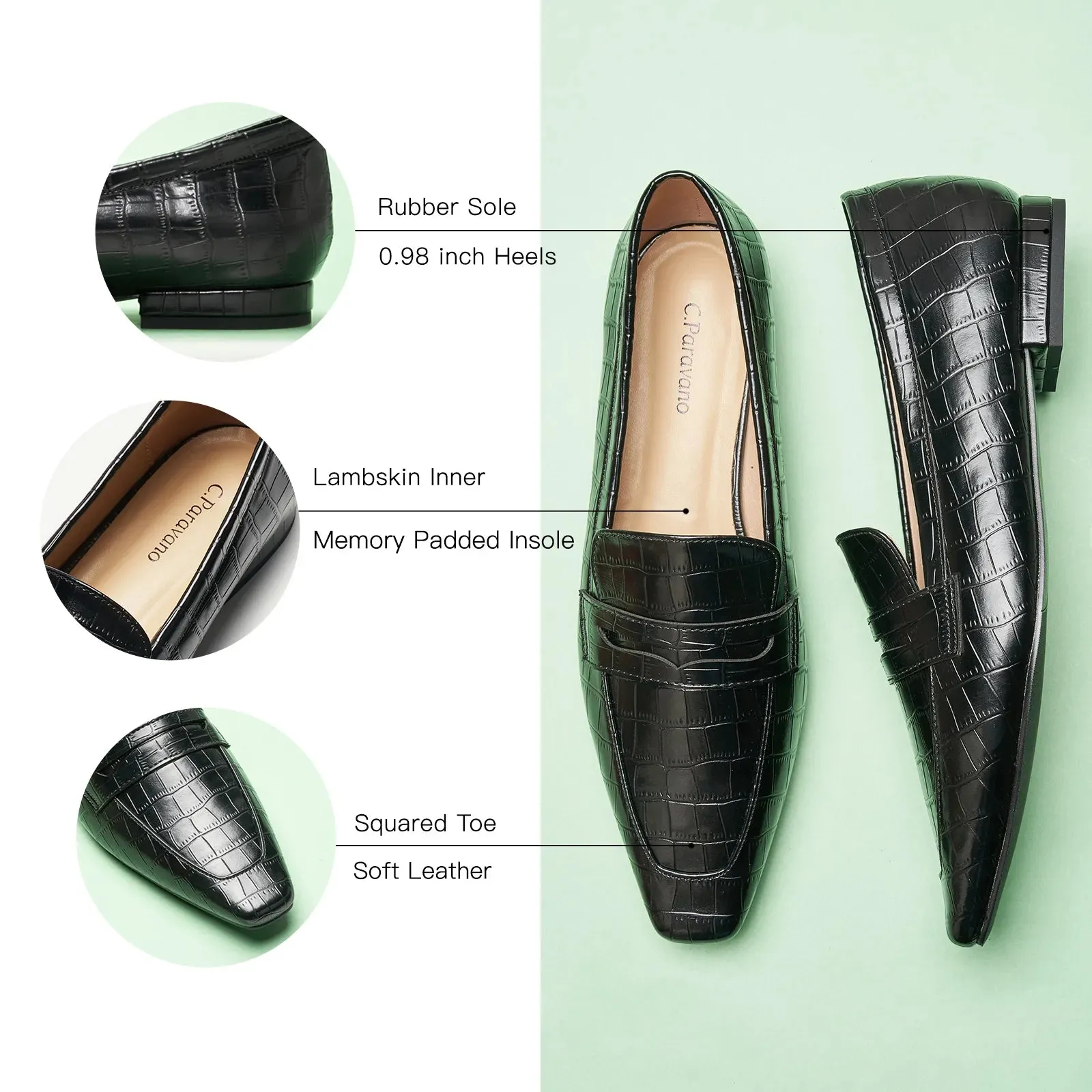 Crozzling Penny Loafers (Finoa)