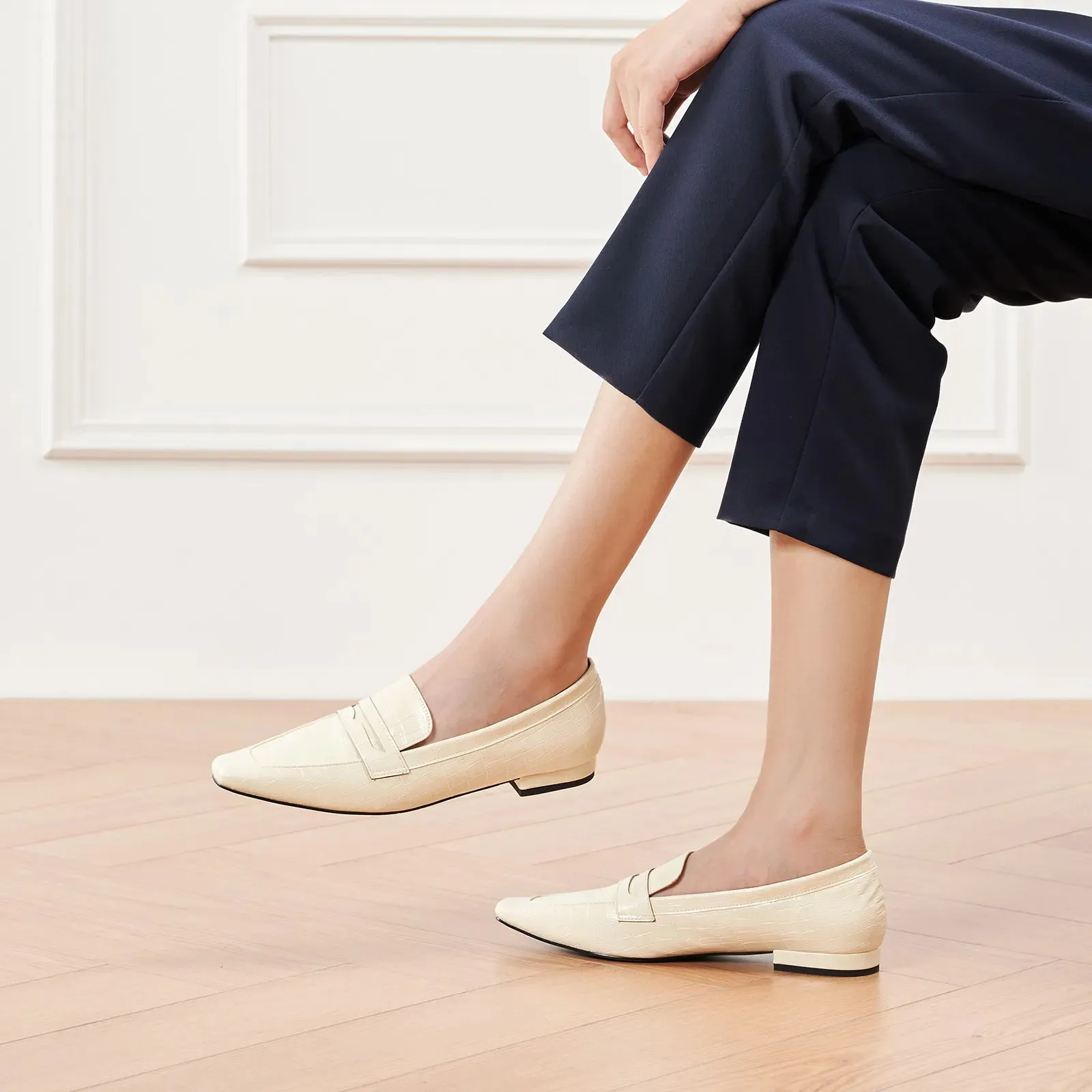 Crozzling Penny Loafers (Finoa)