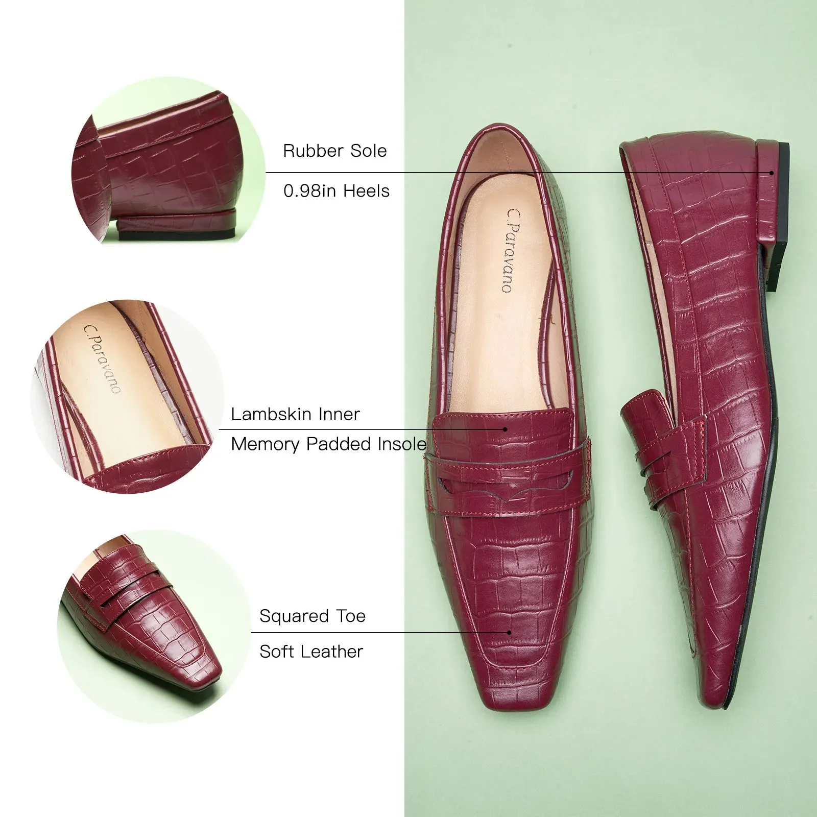 Crozzling Penny Loafers (Finoa)