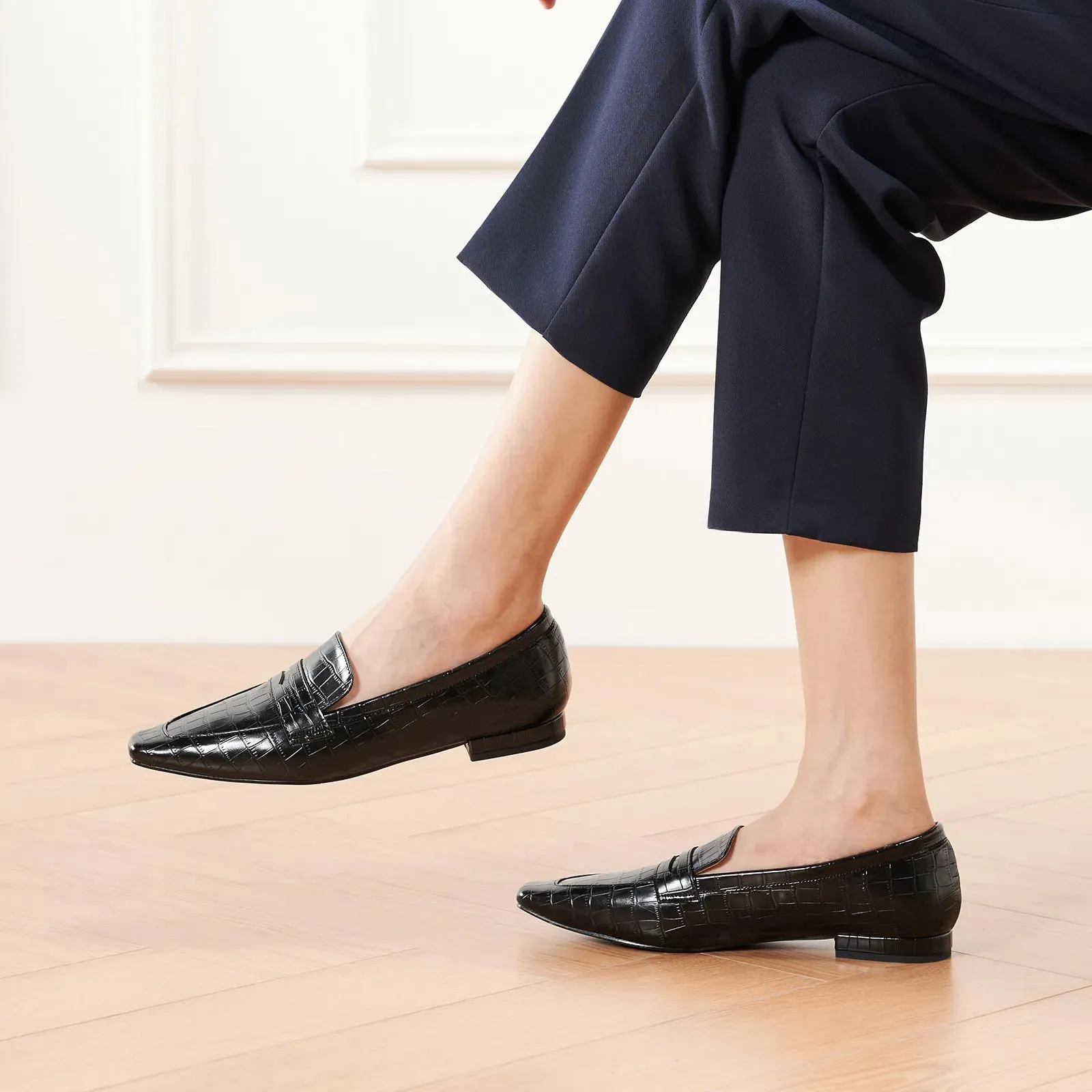 Crozzling Penny Loafers (Finoa)