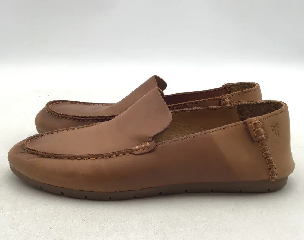 Frye Men's Brown Leather Slip-On Casual Loafers - Size 9