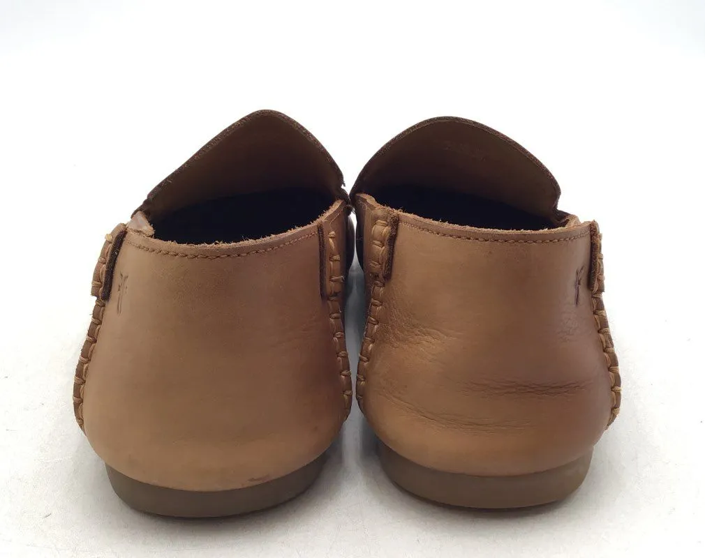 Frye Men's Brown Leather Slip-On Casual Loafers - Size 9