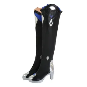 Genshin Impact Eula Game Cosplay Shoes