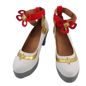 Genshin Impact Ganyu Game Cosplay Shoes