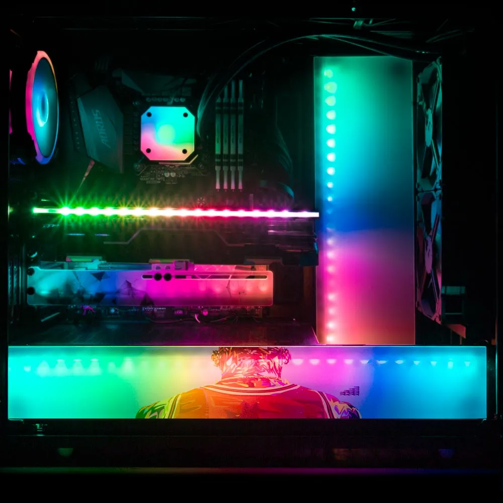 Greatest Athlete RGB PSU Shroud Cover