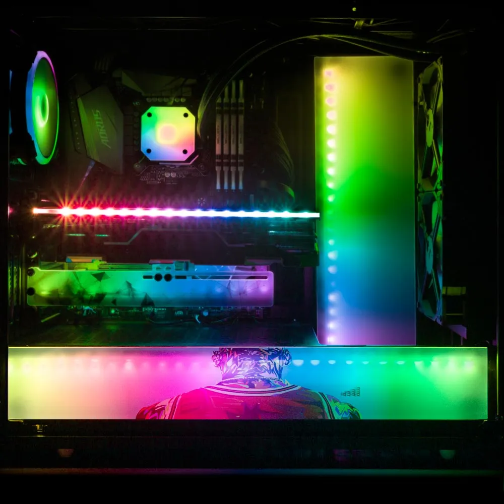 Greatest Athlete RGB PSU Shroud Cover