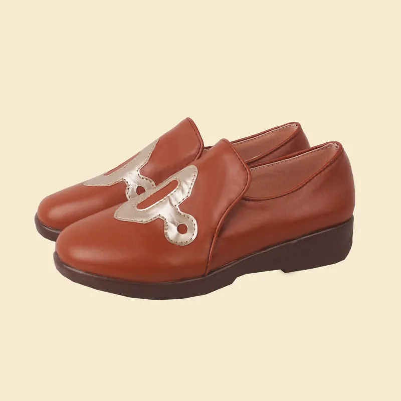 Gvavaya Game Cosplay Genshin Impact Hutao Cosplay Shoes Genshin Cosplay