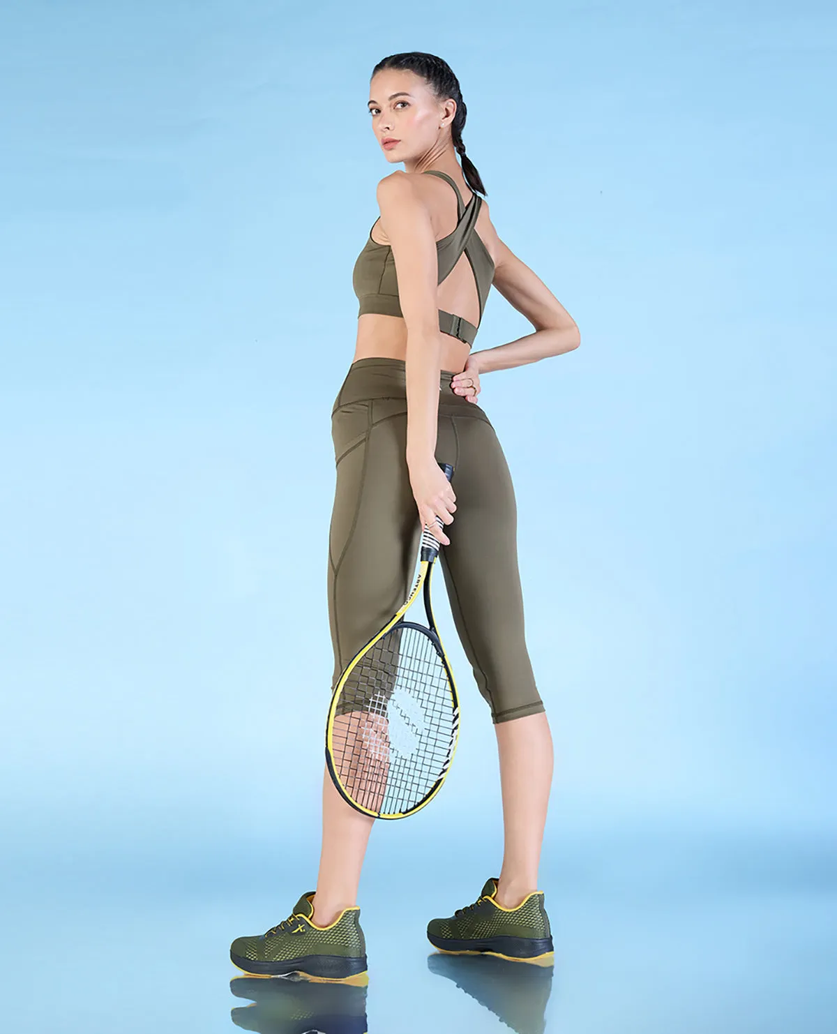High Impact & Full Coverage Crostini Sports Bra