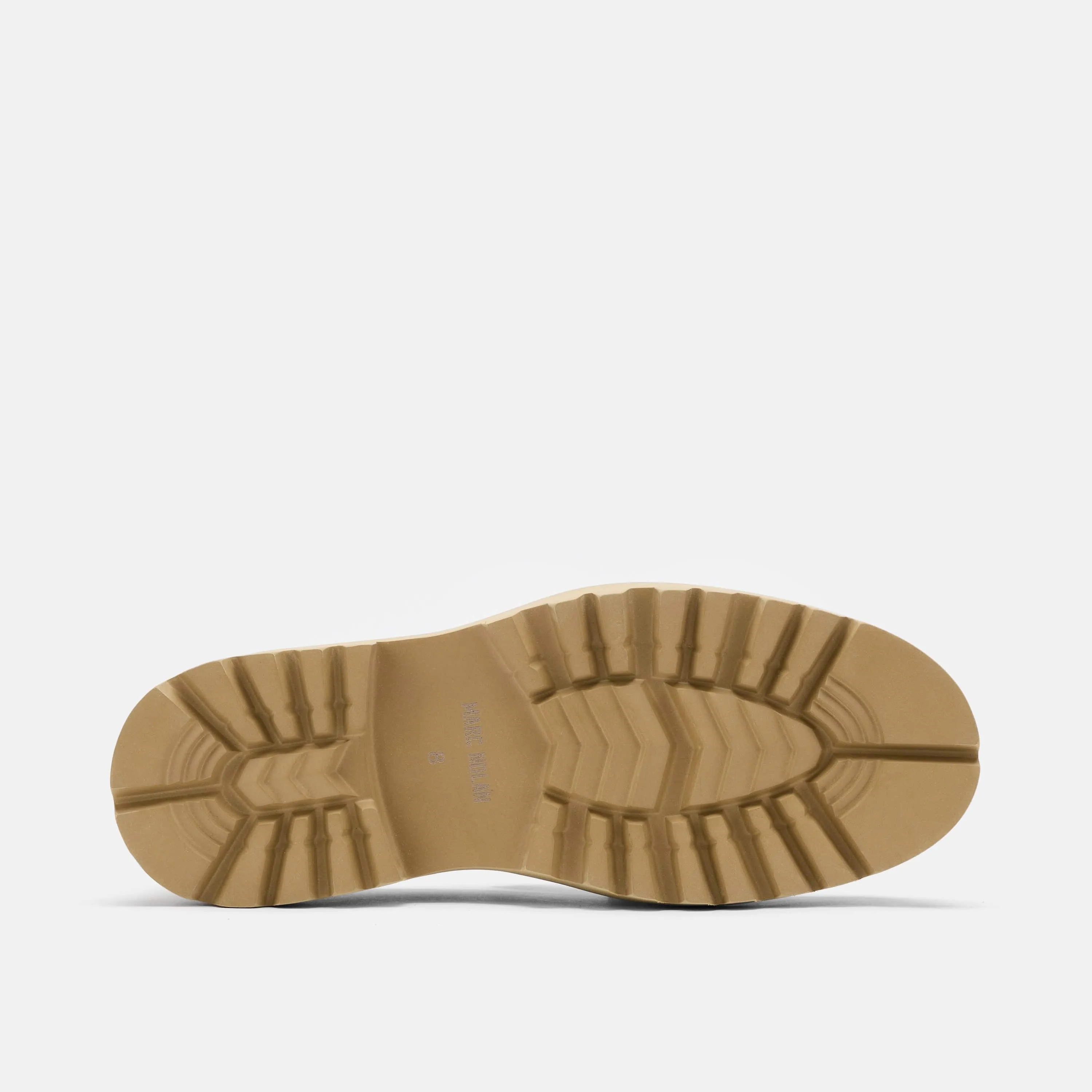 Journey Tan Croc Suede Lug Tassel Loafer