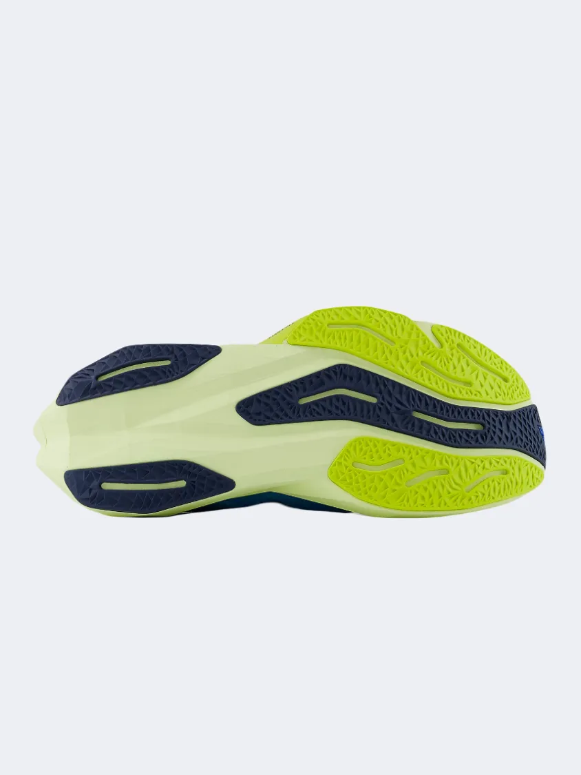 New Balance Fuelcell Rebel V4 Men Running Shoes Spice Blue/Limelight