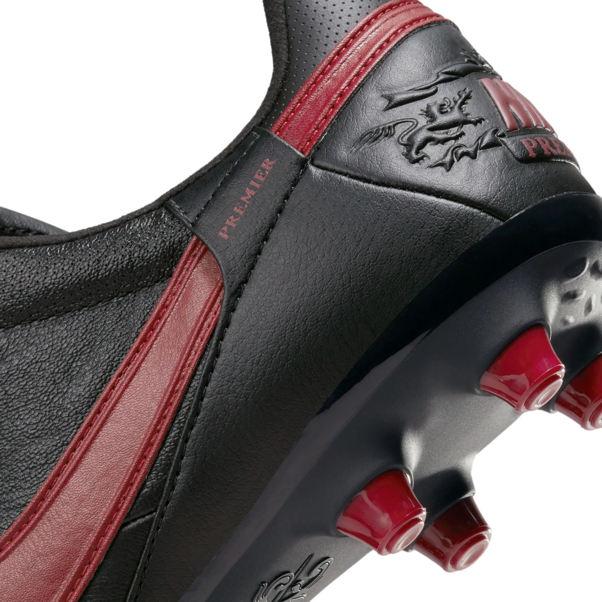 Nike Premier III FG Firm Ground Soccer Cleat - Black/TeamRed