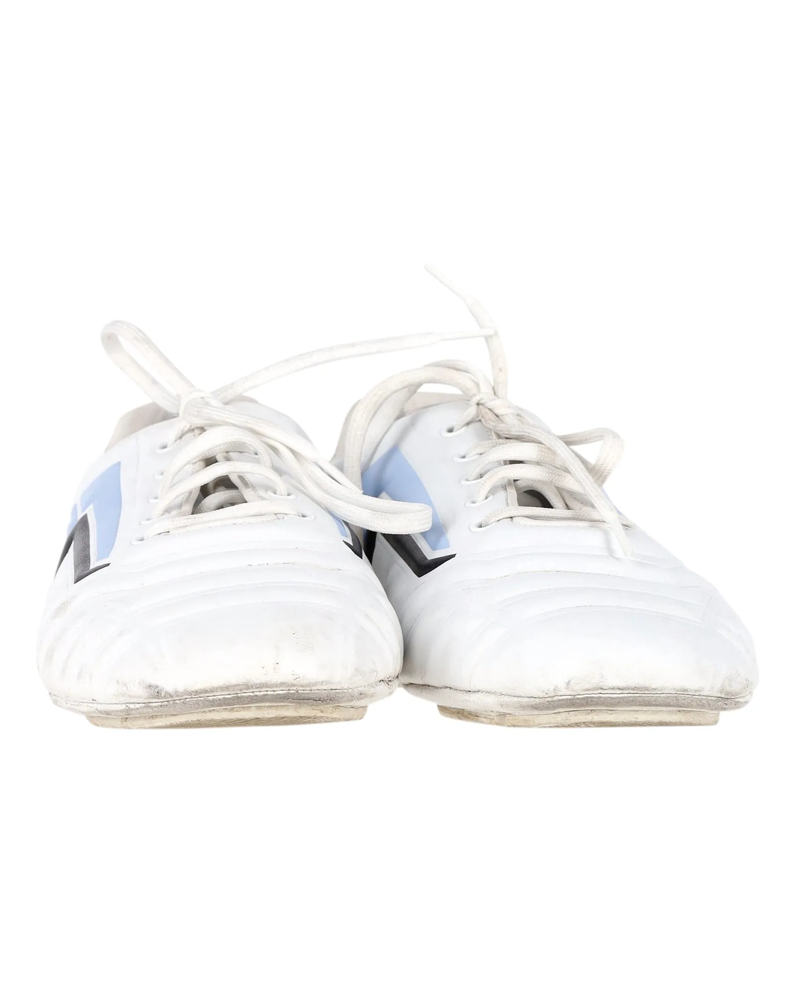 Prada Rev Sneakers in White Leather