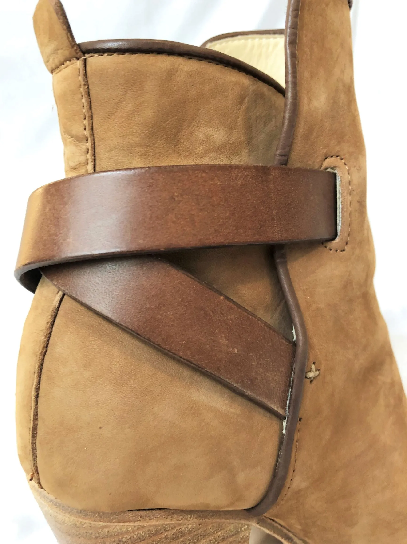 Rag & Bone Size 5 Kinsey Tan Suede Boots