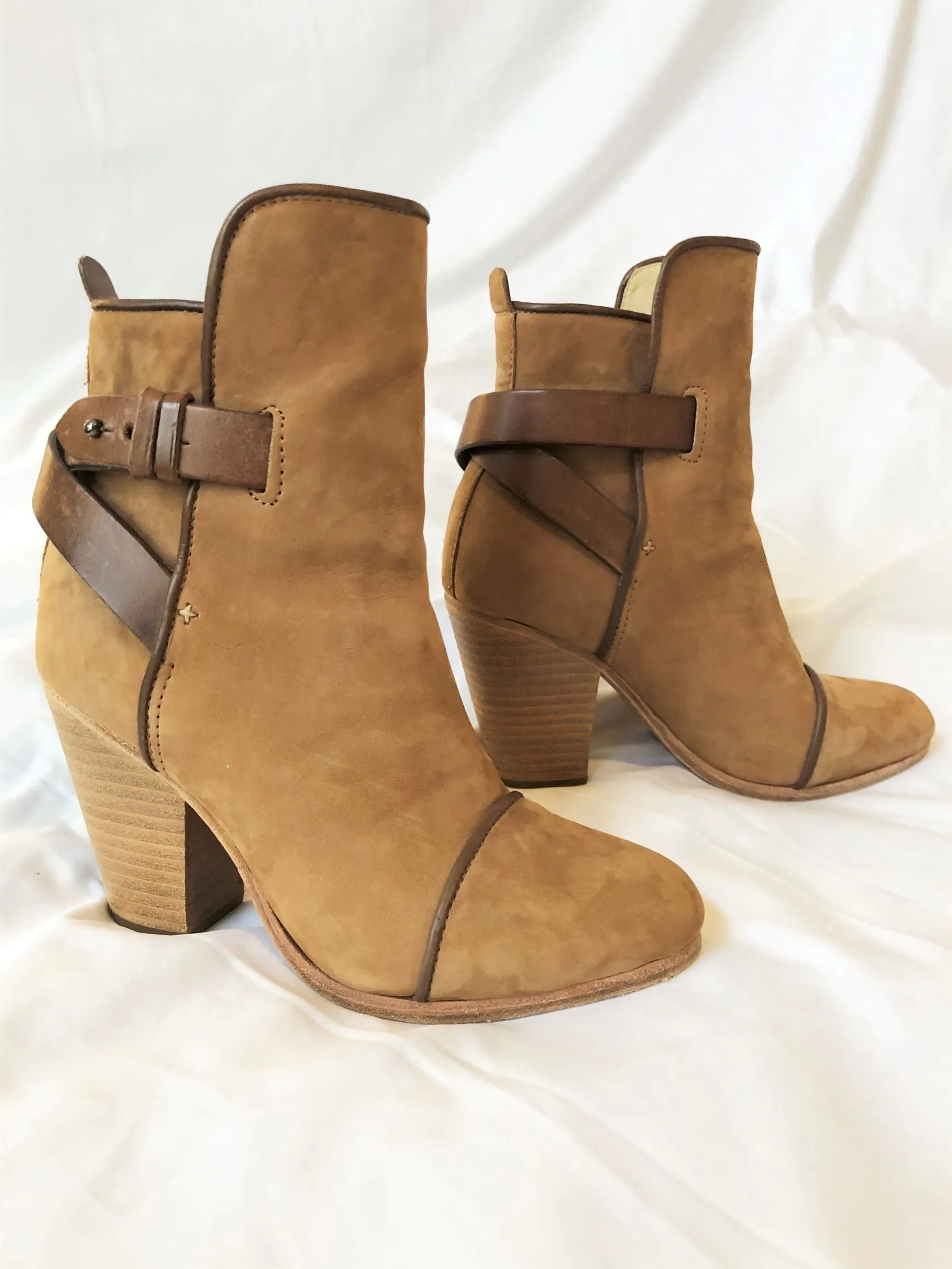 Rag & Bone Size 5 Kinsey Tan Suede Boots