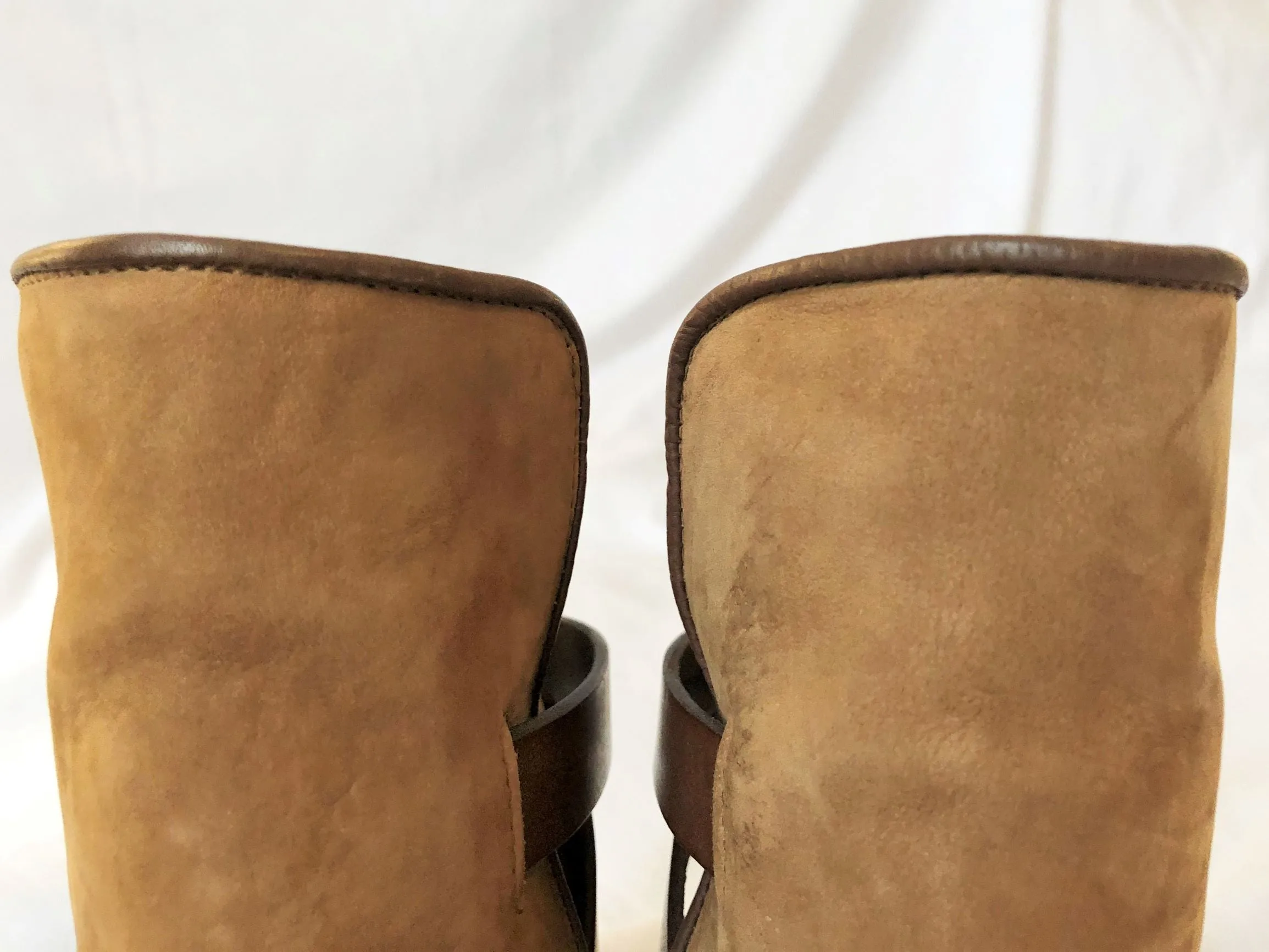 Rag & Bone Size 5 Kinsey Tan Suede Boots