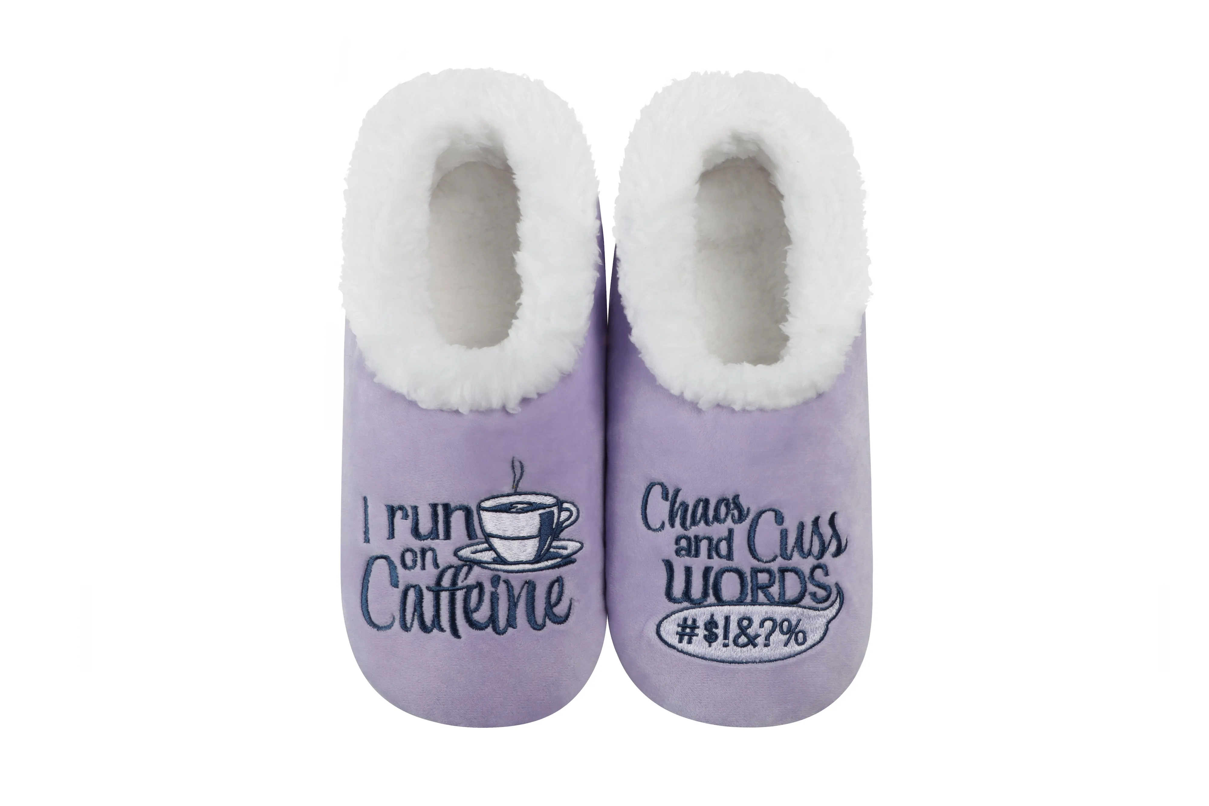 Snoozies! Slippers - Caffeine, Chaos, and Cuss Words
