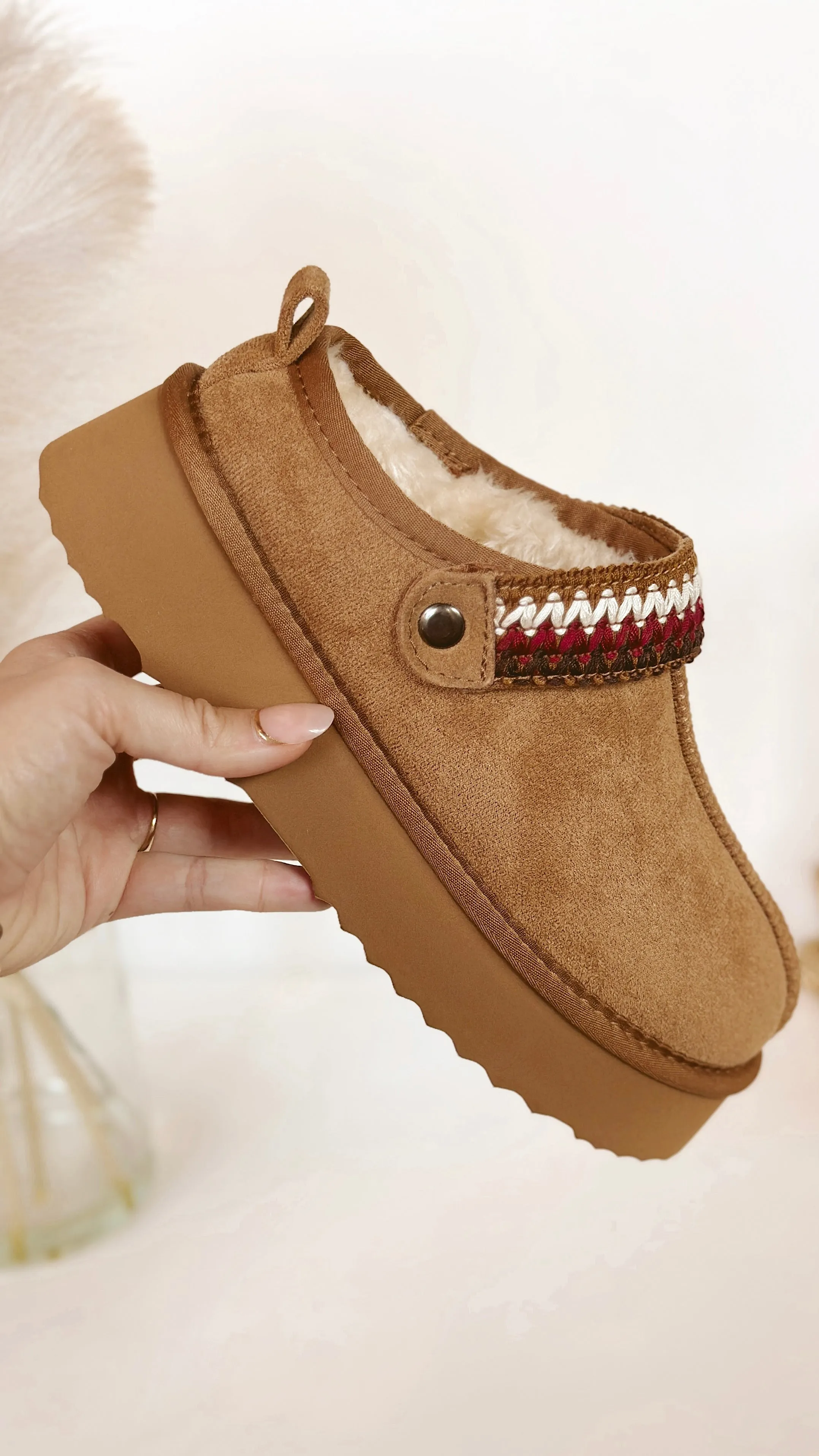 The Storm Platform Slippers