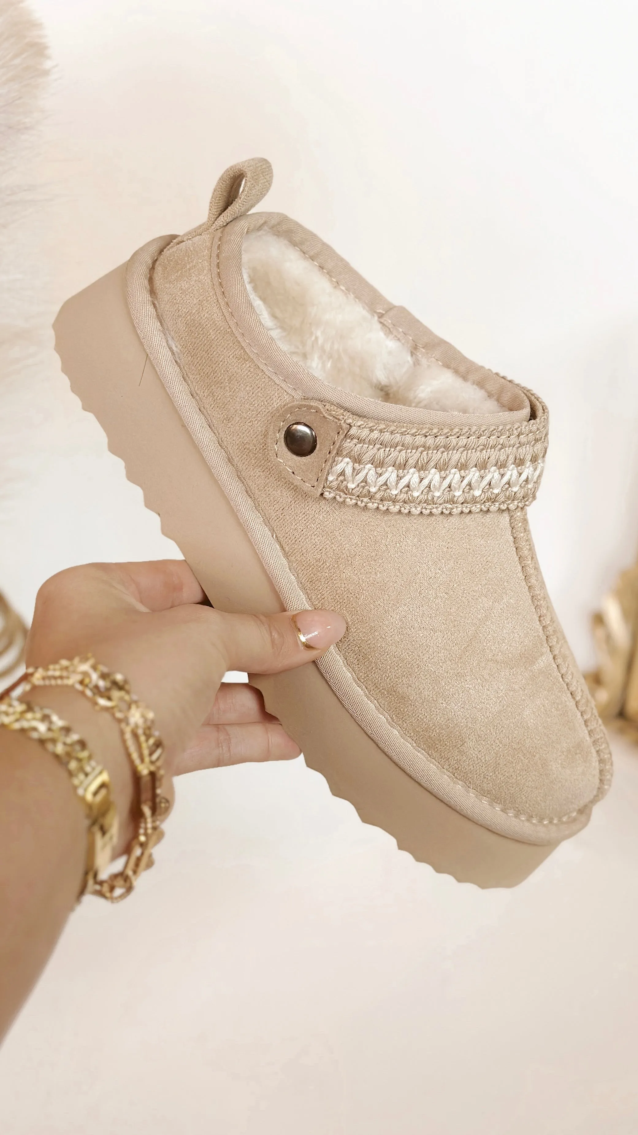 The Storm Platform Slippers