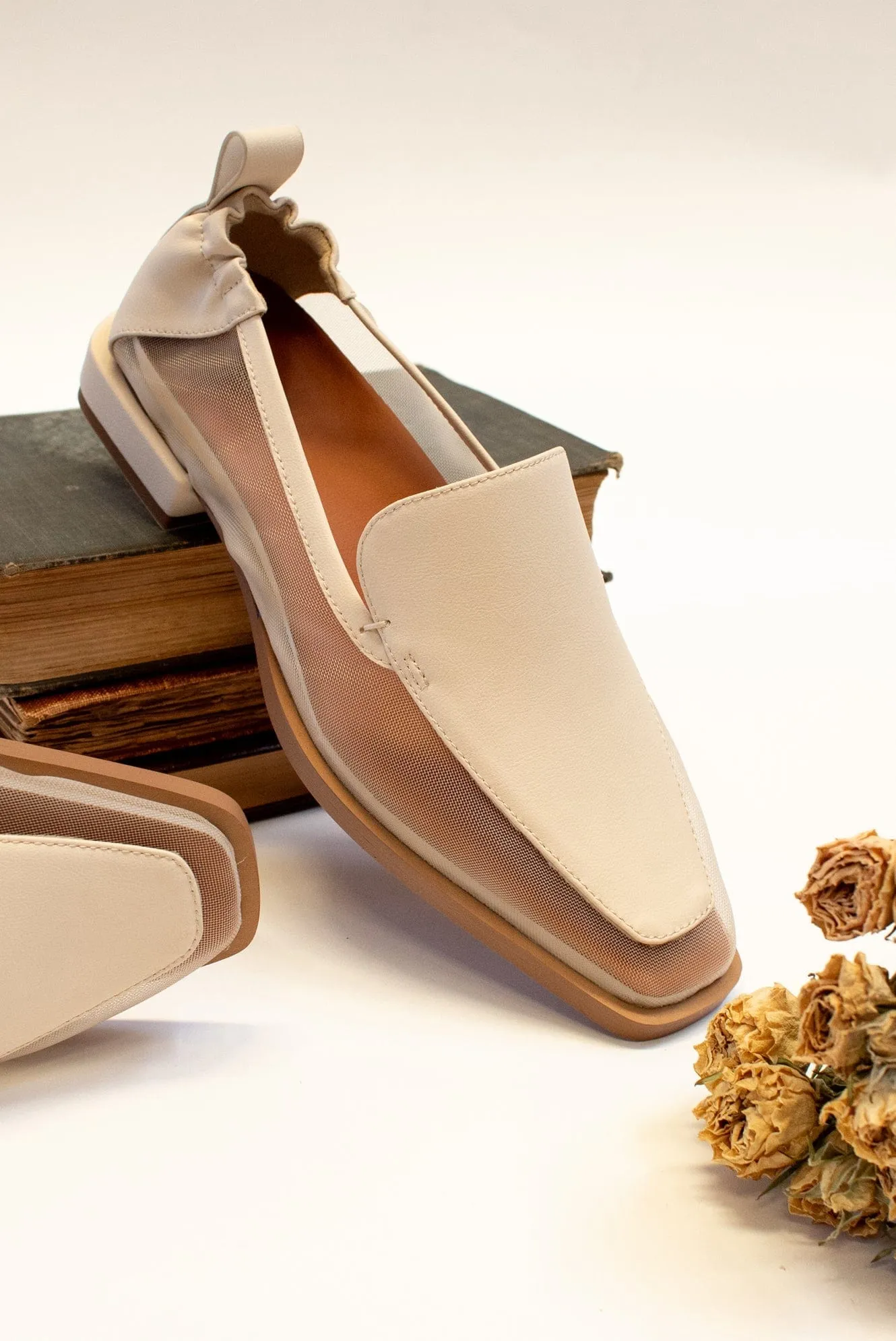 The Vegan Apple Leather Mesh Loafer | Multiple Colours