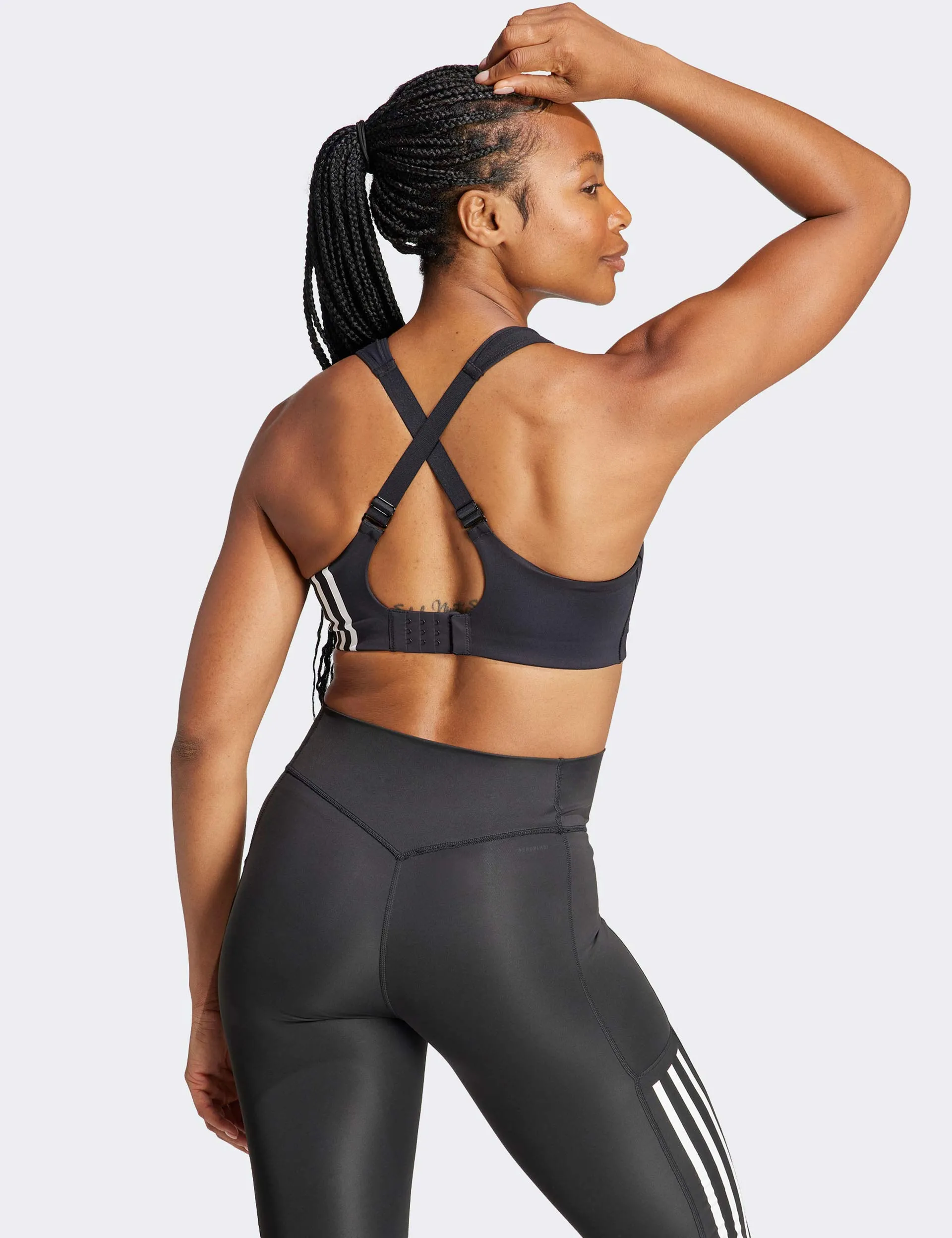 TLRD Impact Training High-Support Bra - Black