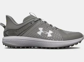 Under Armour Men's Yard Turf Baseball Shoe - Grey