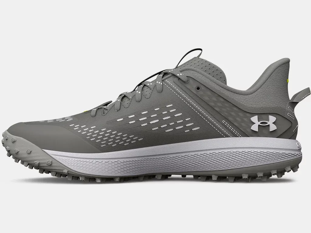 Under Armour Men's Yard Turf Baseball Shoe - Grey