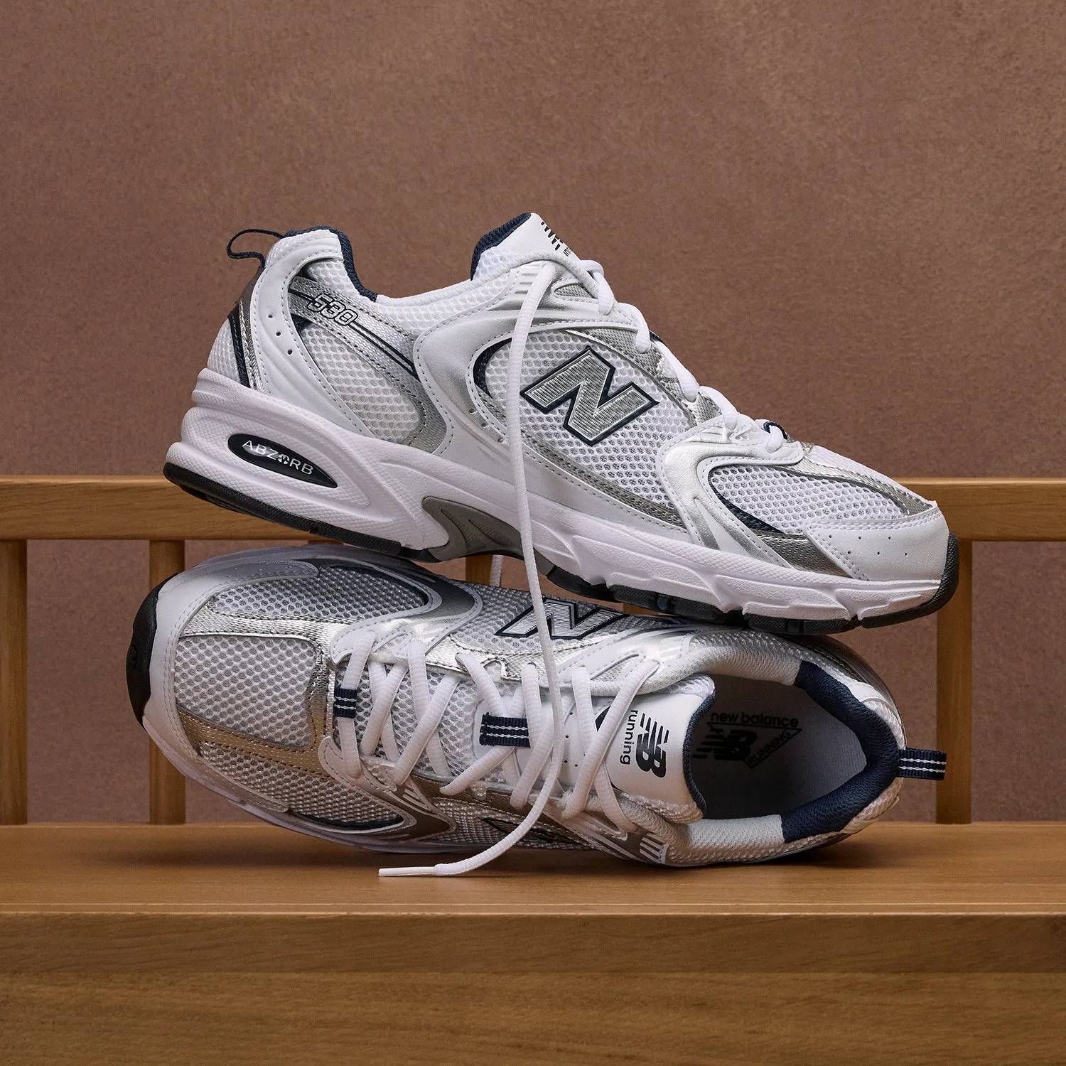 Unisex New Balance MR530SG White/Natural Indigo