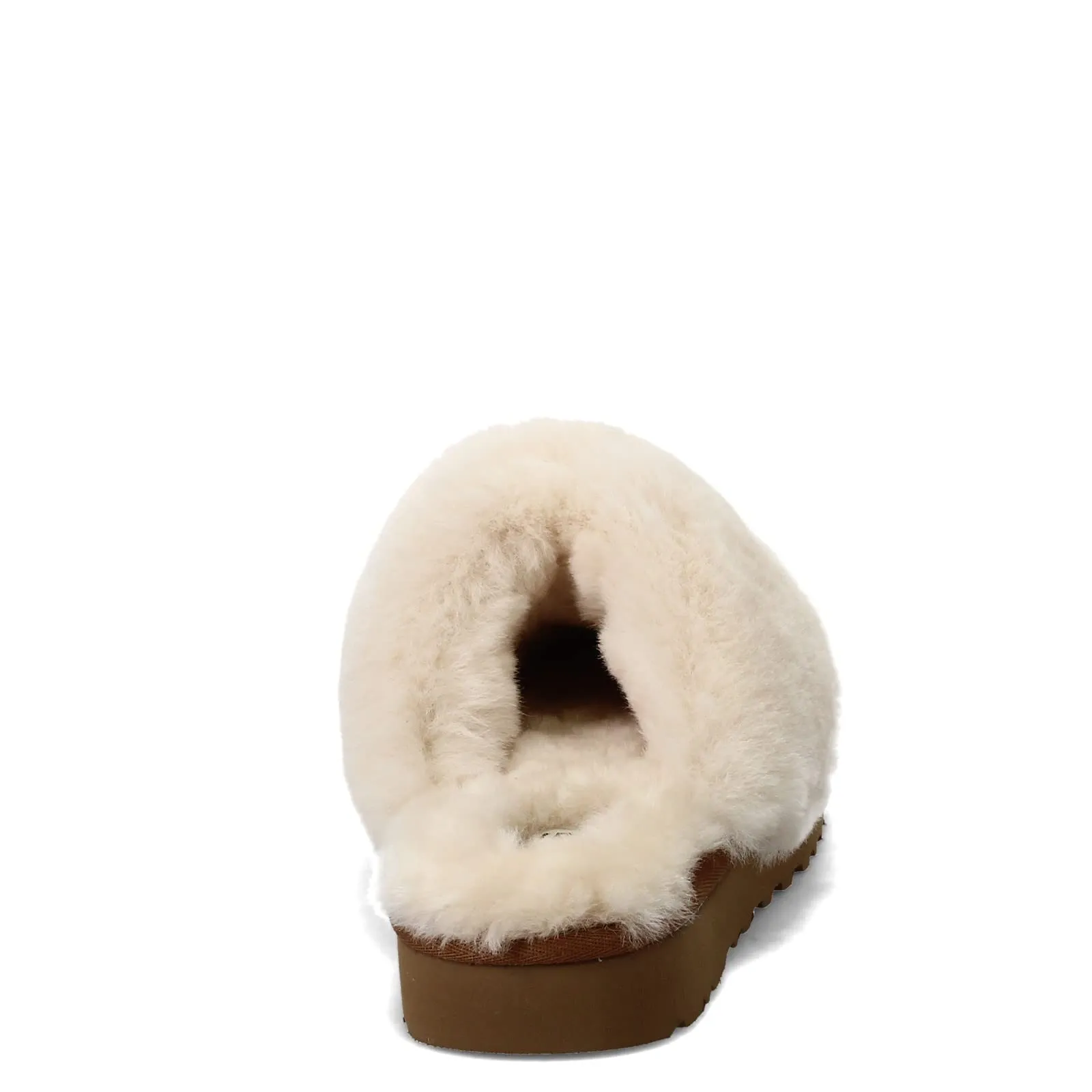 Women's Shoes UGG COZY Knit Platform Slide Slippers 1117659 CREAM