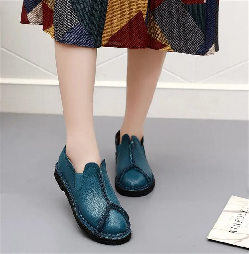 Women's Spring/Autumn Casual Genuine Leather Loafers