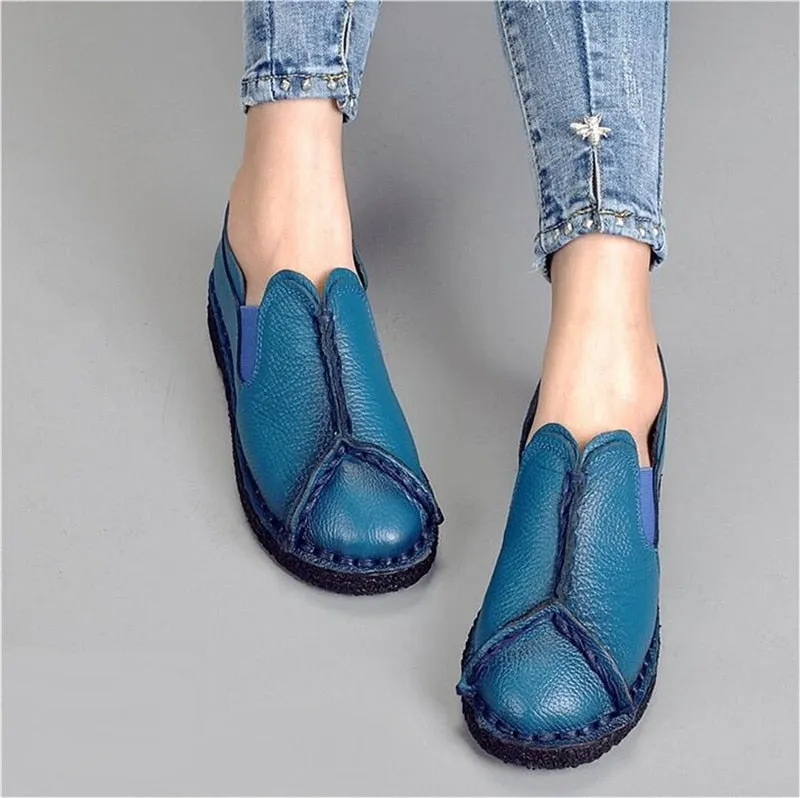 Women's Spring/Autumn Casual Genuine Leather Loafers