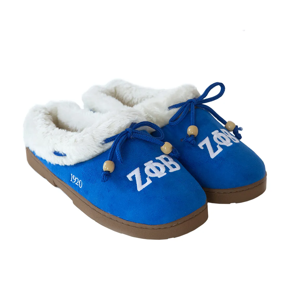 Zeta Phi Beta Cozy Slippers